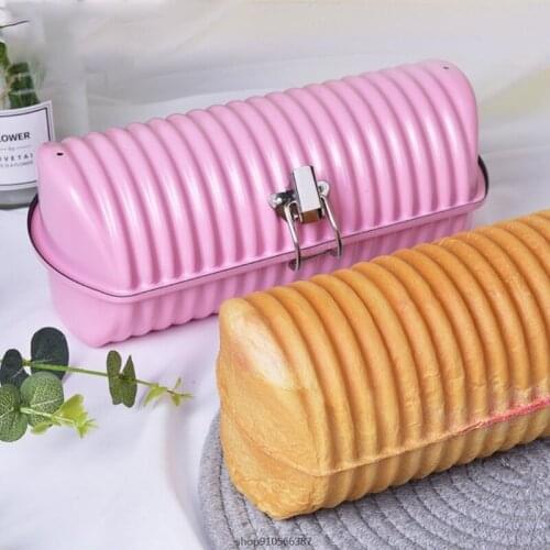 Stainless Steel Bread Mold Loaf Pan Non-Stick Baking Tray Cylinder/Heart/Flower Shaped Toast Cake Cheese Mould Kitchen Bakeware