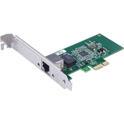 Gigabit PCIE Server Adapter for I210-T1 - I210 Chip, Single RJ45 Port, 1Gbit PCI Express Ethernet LAN Network Card