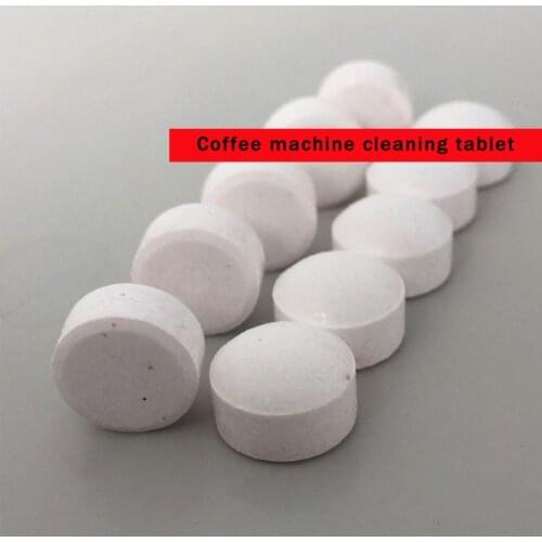 10 Pcs Espresso Coffee Machine Cleaning Tablet Coffee Machine Scale Cleaning Effervescent Tablets Kitchen Supplies