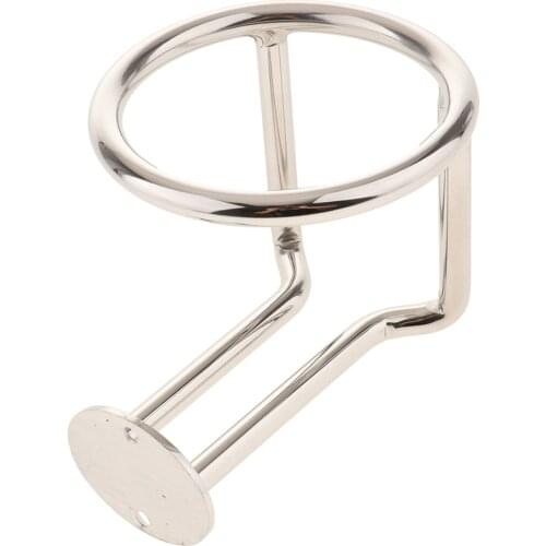 Ring Cup Drink Holder Stainless Steel Hardware for Marine/Yacht/RV/Car