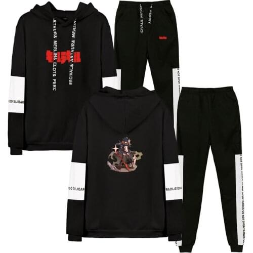 KILL la KILL Hoodie Pants Set Ryuko Matoi cosplay costume plus size Pullover Sweatpants anime trousers Sportswear Tracksuit