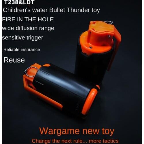 Soft bomb water bomb accessories t238 soft bomb grenade model childrens toys whole person decompression toys