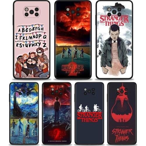 Stranger Things Lights Silicone Soft Pnone Case For Xiaomi Mi Poco X3 NFC Pocophone F1 M3 Pro 5G F3 Back Cover Fundas Housing