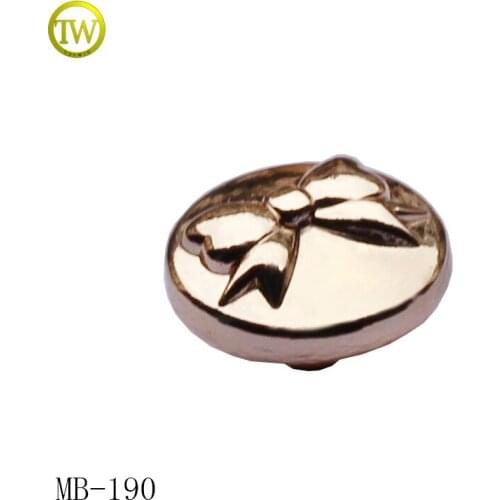 Custom logo Jeans Fastener Button Snap Fasteners gold Buttons