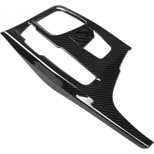 New Car Carbon Fiber Style Center Console Gear Shift Panel Cover Trim Decoration for BMW 5 Series G30 2017-2018 Car Auto Styling