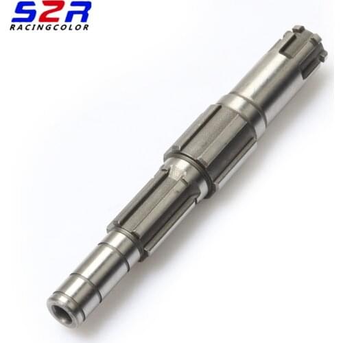 S2R Motorcycle Transmission Axle Drive for YAMAHA YBR125 YBR YB 125 Rear Axle Output Sprocket Shaft