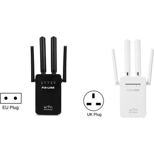 Hot TTKK PIXLINK WR09 Wifi Repeater 300Mbps Mini Wireless N Router Wi Fi Repeater Long Range Extender Booster