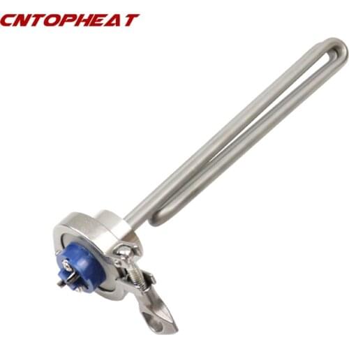 1.5"Tri Clamp(OD50.5mm) Heater 220v 3.5kw Electrical Water Heating Element for Brewing/Distilling