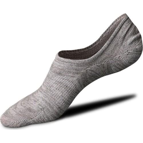 VISNXGI New All Season Silicone Anti-slip Sock Breathable Cotton Ship Boat Short Sock Ankle Invisible Socks Calcetin Hombres