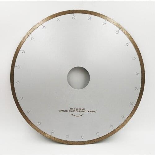 2pcs 350MM Diamond Blades for ceramic/tile with Hook slot. Ceramic cutting blades