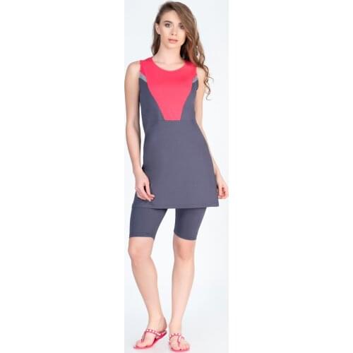 Alfasa 380 Brand New Wristwatch for Short The Tights Semi-Enclosed Hijab Swimwear anthracite