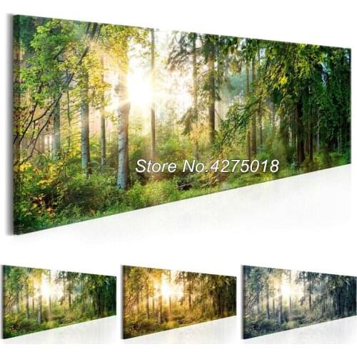 DIY Diamond Painting Cross Stitch Crafts 5D Drill Mosaic Home Decor Full Square Embroidery Natural Trees Landscape YG342