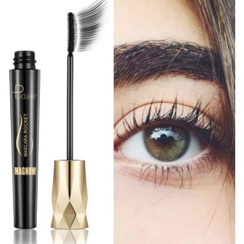 Diamond Rimen Alargador De Pestañas Efecto Postizas Maquillaje Resistente Al Agua Rimel 4D Fibra Seda Kuracje Na Prost Rzęs