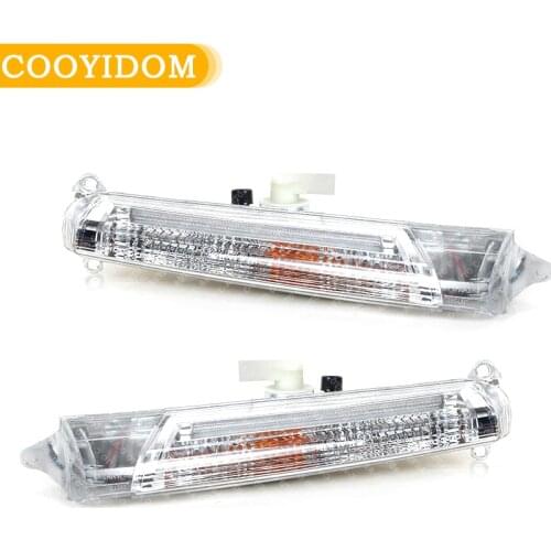 Car Front Bumper LED Fog Lamp Daytime Running Driving Light For Porsche Cayenne GTS Turbo 2007-2010 7L5941181E 7L5941182E