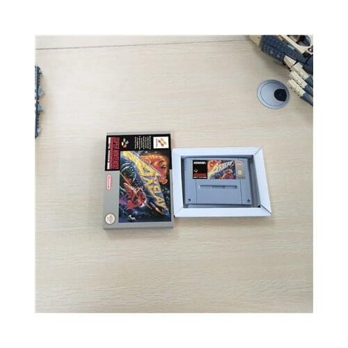 Axelay - EUR Version Action Game Card with Retail Box