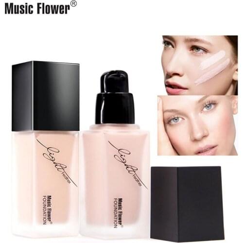 Bull Cover Face Base Liquid Foundation BB Cream Makeup Waterproof Long Lasting Facial Concealer Whitening Cream Korean