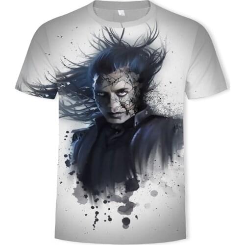 Summer Fashion Mens T-shirt 3D Captain Pirate Print Casual T-shirt Fantasy Clothing Asian Size 2XS-5XL Mens T-Shirt