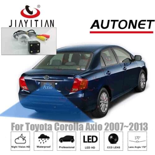 JiaYiTian rear view camera For Toyota Corolla Axio 4D sedan 2007~2013 2011 2012 2008 Backup Reverse Camera/CCD Night Vision