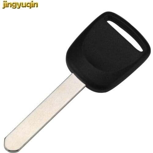 Jingyuqin Remote Car Key Shell Case with ID46 Transponder Chip For Honda CR-V XR-V Accord Civic Jade 0 Buttons Fob