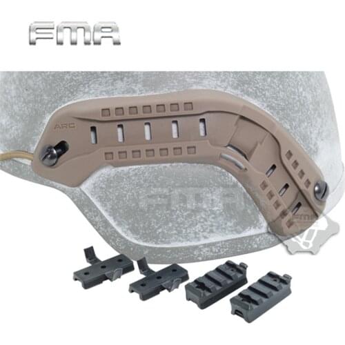 FMA Airsoft ACH-ARC Helmet Accessory Rail Mount Kit MICH 2000 Helmet Guide Suit Lanyard DIY Helmet Airsoft Hunting Accessories