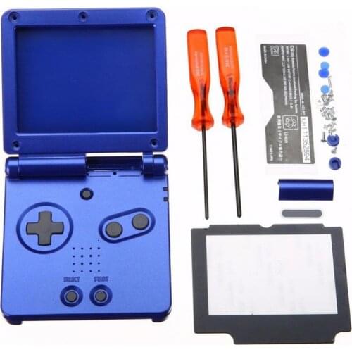 Console Housing Shell Case Screen Lens Screwdriver Kits Tool for Nintendo GBA SP