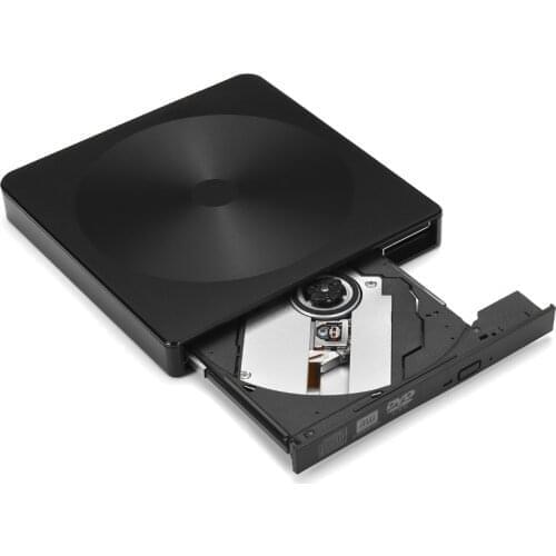 Portable USB 3.0 DVD-ROM Computer Optical Drive PC External Slim CD ROM Disk Reader DVD Player Desktop PC Laptop DVD Player