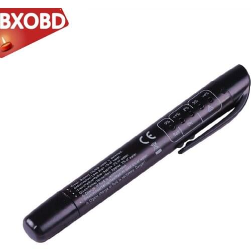 Auto Car Brake Fluid Tester 5LED Check Fluid Quality Indicator For DOT3/DOT4 Vehicle Diagnostic Testing Automotive MINI P