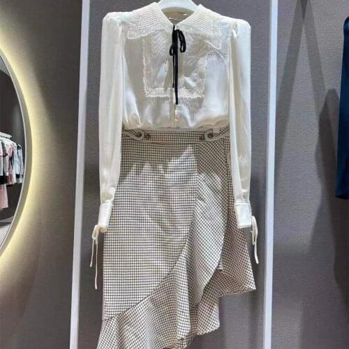 Женские шифоновые рубашки TSDFC China At AliExpress