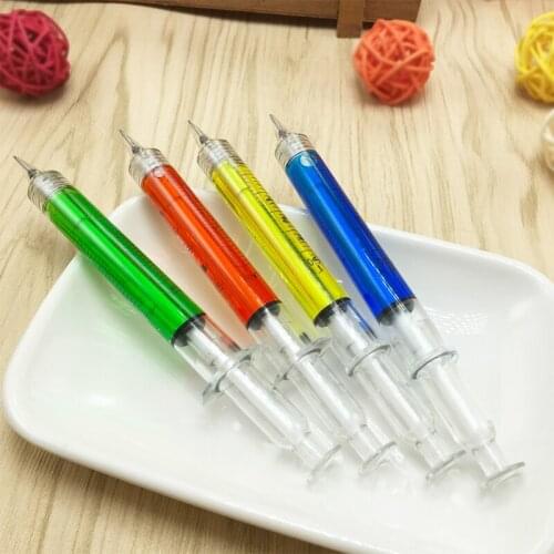 1 PC Needle Tube Syringe Shape Mechanical Pencil Office School Stationery Supplies C26