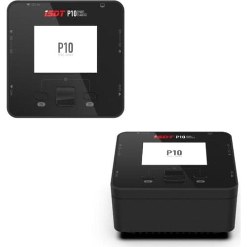 1pc ISDT P10 250WX2 10AX2 DC Dual Channel Smart Charger Discharger for Rc 1-6S Lipo Battery RC Battery