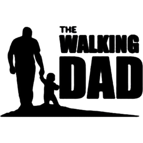 17 * 11cm Creative Father and Baby Children Auto Stickers Pvc Harmonious and Romantic Car Accessories Decals Can Be Customized