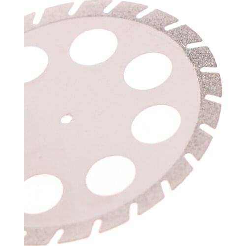 40/45mm Dental Lab Polishing Diamond Double sided Cutting Plaster Disc Wheel