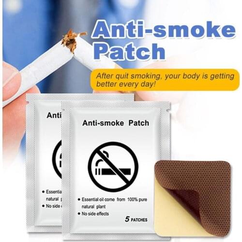 5 Patches/box 100% Natural Ingredient Quit Smoking Patch Stop Smoking Anti Smoke Patch for Smoking Cessation Patch