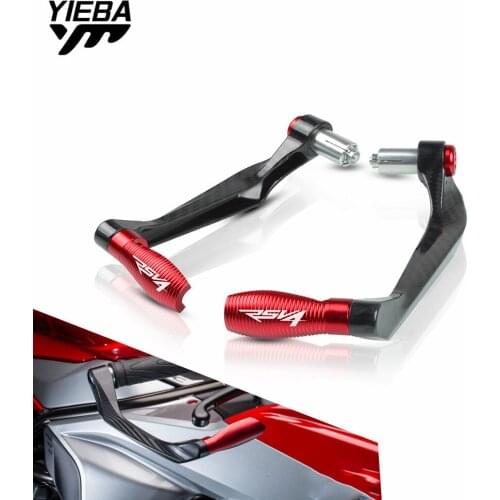 22mm Motorcycle Accessories Handle bar Grips End Brake Clutch Lever Guard Protection For Aprilia RSV 4 RAV4 All Years 2010-2020