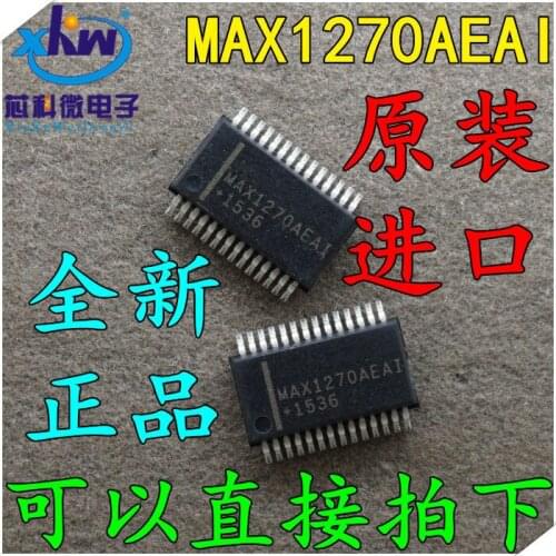 Free Shipping 10pcs MAX1270AEAI MAX1270AEAI+ MAX1270 SSOP-28 New Original stock