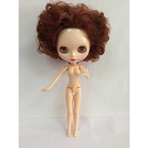 Free shipping cost joint body Nude blyth Doll,ksm 115 Factory doll ,Suitable For DIY Change BJD Toy For Girls