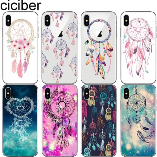 Cicibers Mandala Dreamcatcher Phone Case for iphone 11 Pro Max 7 8 6 S Plus 5 5S SE Soft TPU Cover for iphone X XR XS MAX Fundas