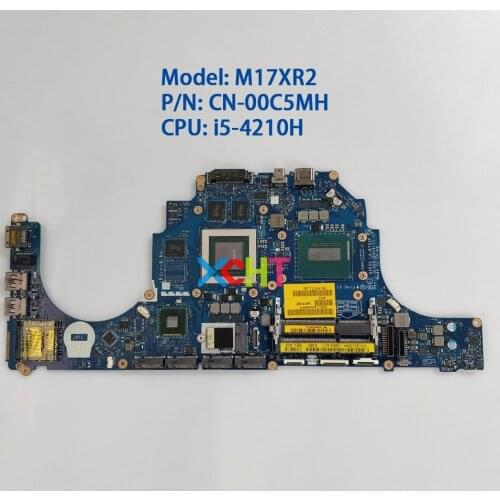 CN-00C5MH 00C5MH 0C5MH AAP20 LA-B753P w I5-4210H CPU GTX970M GPU for Dell M17X R2 NoteBook PC Laptop Motherboard Mainboard