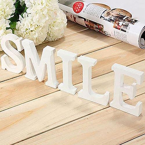 Large Wooden Letter Alphabet Wall Hanging Wedding Party Home Shop Decoration