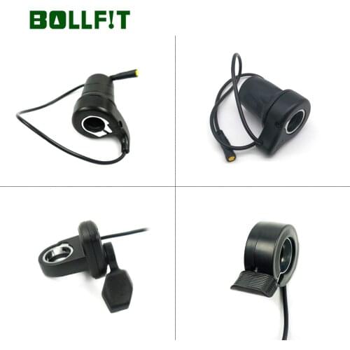 Electrical E Bicycle Bike Parts BAFANG Mid Drive Motor Half Twist Thumb Finger Accelerator Throttle for Right Left Hand