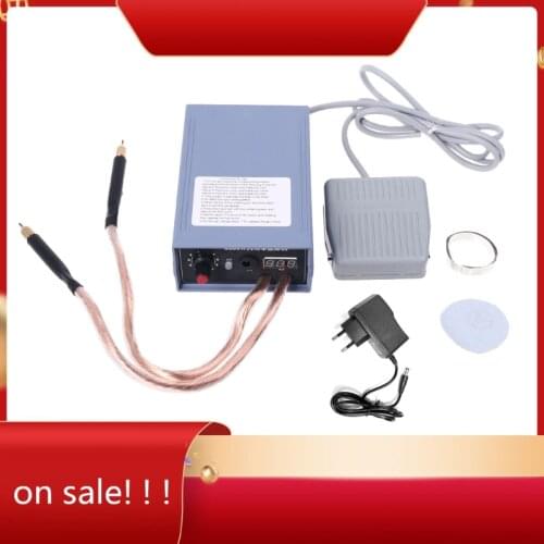 EU Handheld DIY Portable Adjustable Spot Welding Tool,USB Recharge Mini Size Lithium Battery Spot Welding Machine