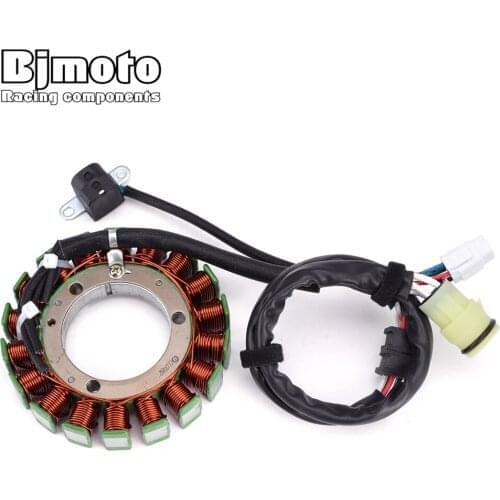 BJMOTO Motorcycle Stator Coil For Yamaha YFM660FA Grizzly 660 Metallic Edition 2002-2003 YFM450FWA Kodiak 450 Hunter 2003-2010