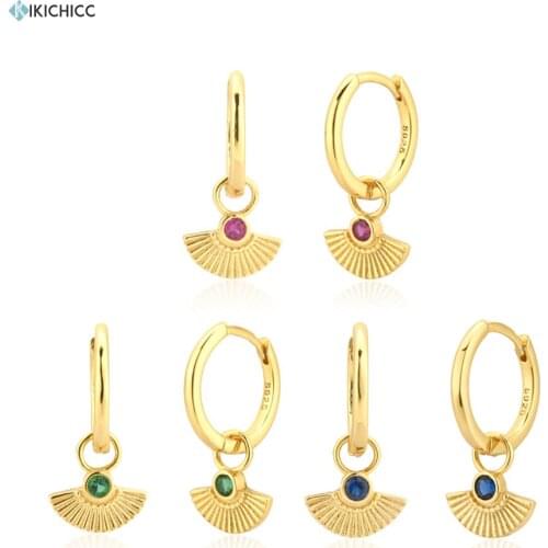 Kikichicc 925 Sterling Silver Animael Zircon CZ Colorful Drop Earring Piercing 2020 New Fashion Jewelry Wedding Party Ohrringe