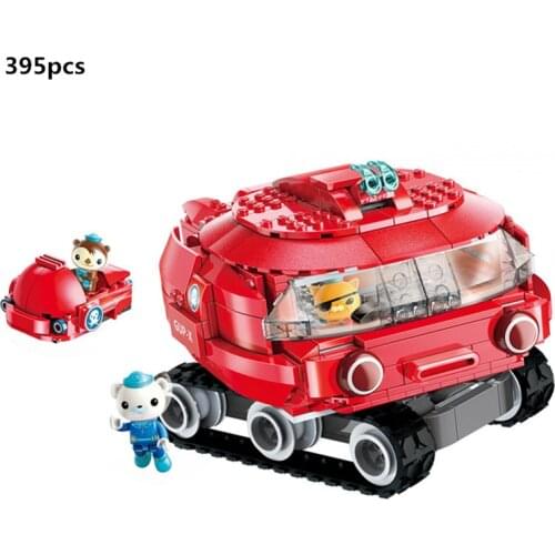Creative Ideas City Octopus GUP-X Octonauts Cartoon Building Blocks Set Bricks Classic Movie Model Kids Toys For Children Gifts