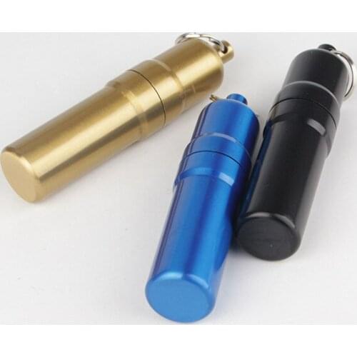 Creative Cigarette Case Portable Waterproof Five-Pack Mini Cigarette Case Cigarette Can Aluminum Alloy Small Cigarette Case