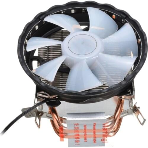 CPU Cooler Radiator Led RGB Heatsink Cooling Fan 3Pin Silent CPU Cooling Cooler Heatsink Fan For Intel LGA 1150 1151 AMD