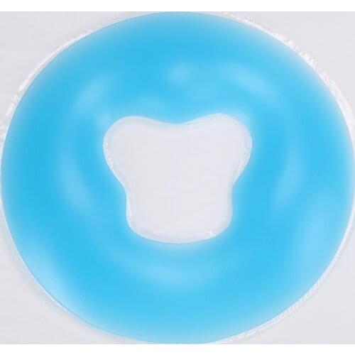 Soft Silicon Massage Face Relax Cradle Cushion Pillow Pad SPA Beauty Salon Care Color Ramdon