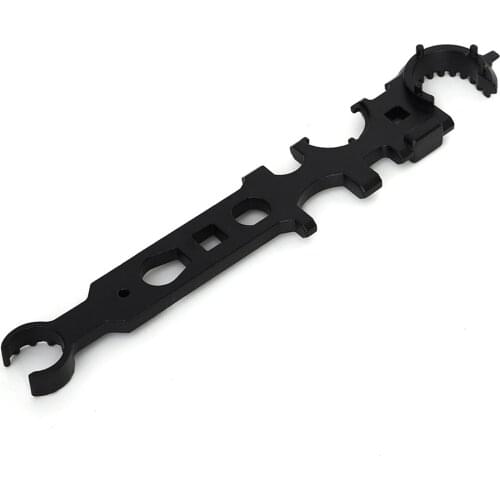 Outdoor 8 in 1 Combo Wrench AR15/M4 Armorer Spanner Multi-functional Repair Tool Travelling Easy Carrying Durable Parts