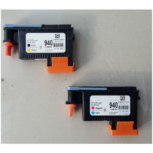 2pcs/set)/Lot Free Shipping 940 C4900A C4901A Printhead Black / Yellow Magenta / Cyan For HP OfficeJet Pro 8000 8500 Printer