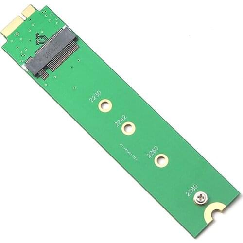 50PCS M.2 NGFF SSD to A1369 A1370 Adapter for 2010 2011 MacBook Air M2 SSD Converter Card Support 2242 2280 Solid State Drive